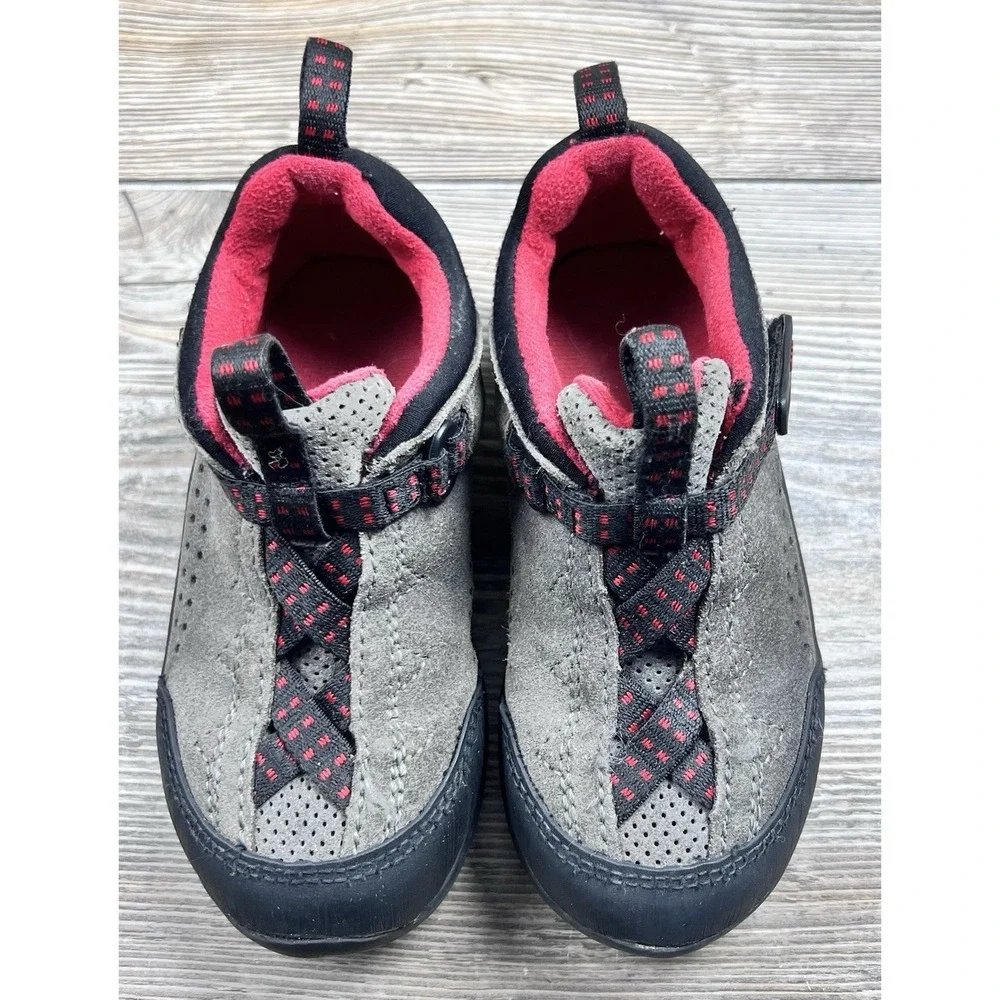 Lands End‎ Kids Toddler Suede Moc Shoes Size 9M Slip-On Outdoor Play Camping